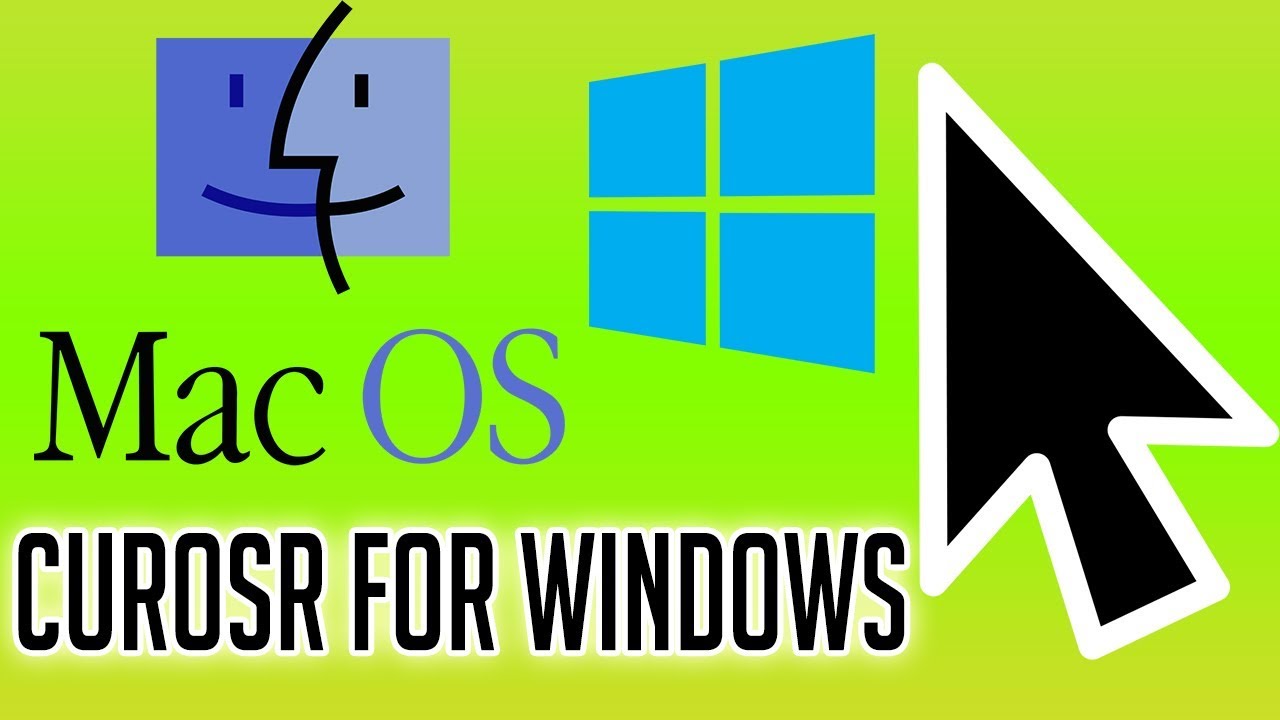 mac os cursor pack for windows 10